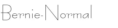 Bernie Normal.ttf