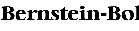 Bernstein-Bold Regular.ttf