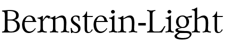 Bernstein-Light Regular.ttf