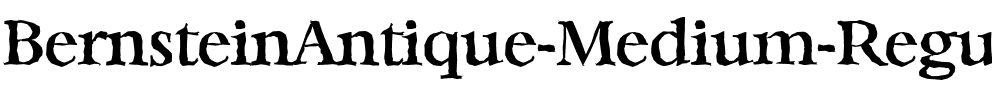 BernsteinAntique-Medium Regular.ttf