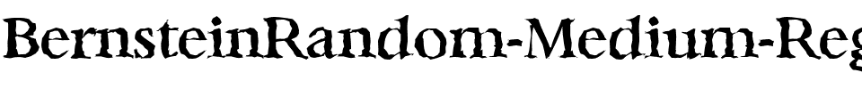 BernsteinRandom-Medium Regular.ttf