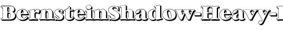 BernsteinShadow-Heavy Regular.ttf