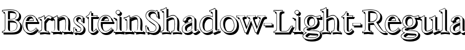 BernsteinShadow-Light Regular.ttf