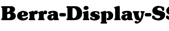Berra Display SSi Regular.ttf