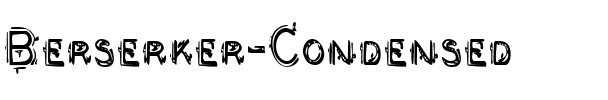 Berserker Condensed Condensed.ttf