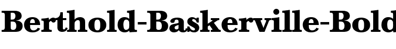 Berthold Baskerville Bold.ttf