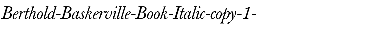 Berthold Baskerville Book Italic.ttf