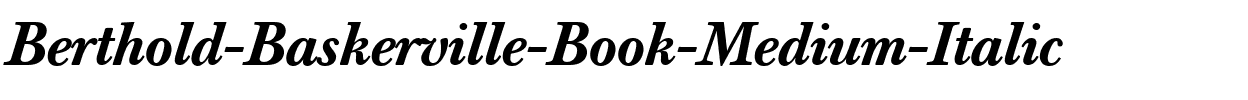 Berthold Baskerville Book Medium Italic.ttf
