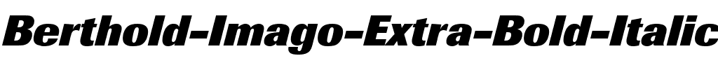 Berthold Imago Italic.ttf