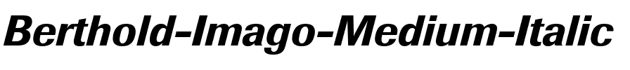 Berthold Imago ItalicBold.ttf