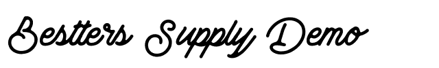 Bestters Supply Demo Regular.ttf