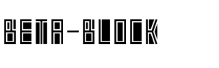 Beta Block Normal.ttf