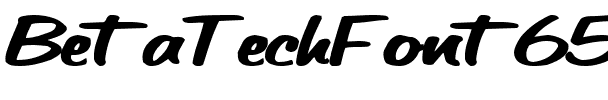 BetaTechFont65 Bold.ttf