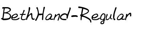 BethHand Regular.ttf