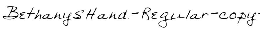 BethanysHand Regular.ttf