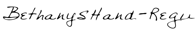 BethanysHand Regular.ttf