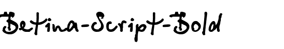 Betina Script Bold.ttf