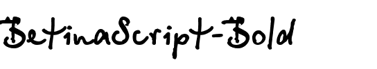 BetinaScript Bold.ttf