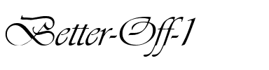 Better Off 1 Regular.ttf