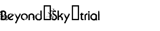 Beyond Sky trial.ttf