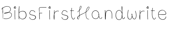 BibsFirstHandwrite Medium.ttf