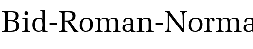 Bid Roman Regular.ttf