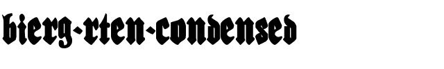 Biergärten Condensed Condensed.ttf