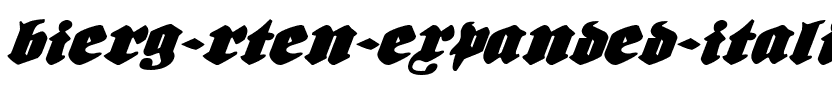 Biergärten Expanded Italic Expanded Italic.ttf