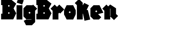 BigBroken Regular.ttf