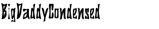 BigDaddyCondensed Regular.ttf