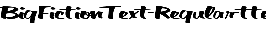 BigFictionText ttext Regular.ttf