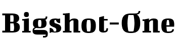 Bigshot One Regular.ttf