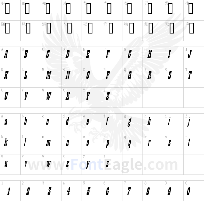 Billboard-11-Condensed-Italic