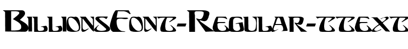 BillionsFont ttext Regular.ttf