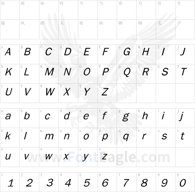 Billiton-Gothic-Italic
