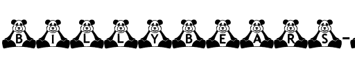 BillyBears Panda Regular.ttf