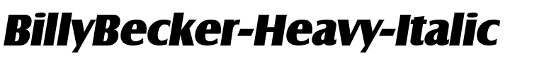 BillyBecker-Heavy Italic.ttf