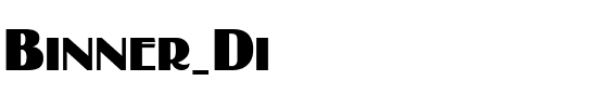 Binner_Di Regular.ttf