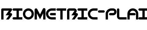BioMetric-Plain Regular.ttf