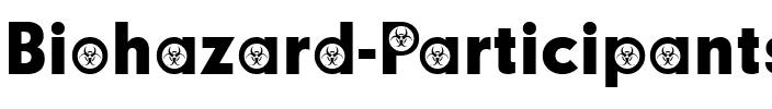 Biohazard Participants Regular.ttf