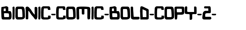 Bionic Comic Bold Bold.ttf