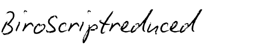 Biro Script reduced Regular.ttf