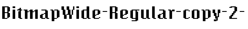 BitmapWide Regular.ttf