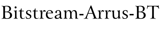 Arrus BT Roman.ttf