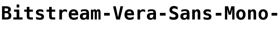 Bitstream Vera Sans Mono Bold.ttf