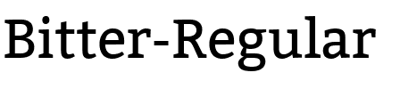 Bitter Regular.ttf