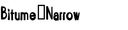 Bitume Narrow.ttf