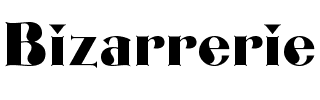 Bizarrerie Bold.ttf