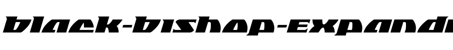 Black Bishop Expanded Italic Expanded Italic.ttf