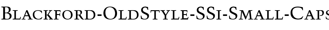 Blackford OldStyle SSi Small Caps .ttf